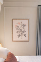 Rosa Framed Antique Art