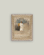 Christ Framed Antique Art