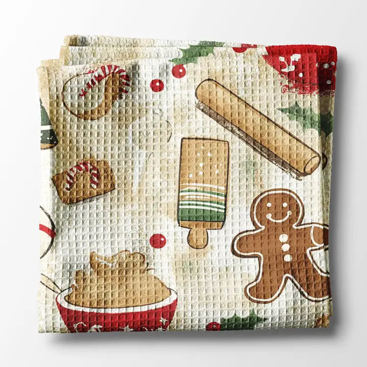 Waffle Weave Kitchen Tea Towel