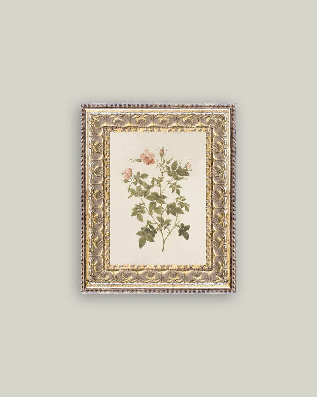 Rosa Framed Antique Art
