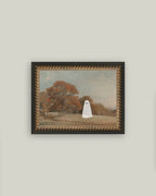 Autumn Field Ghost Framed Antique Art